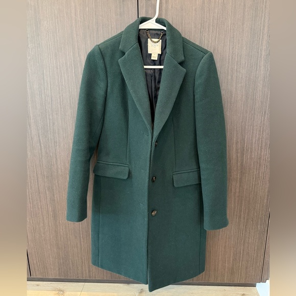 J. Crew Jackets & Blazers - J. Crew Forest Green Wool Coat